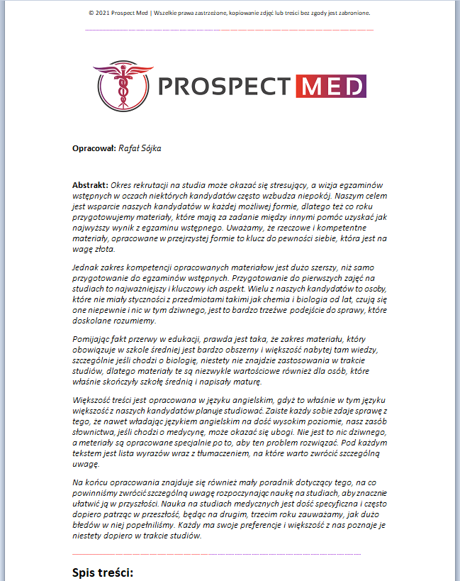 Prospect-Med - Studia w Gruzji - Medycyna - Stomatologia - Farmacja - Weterynaria